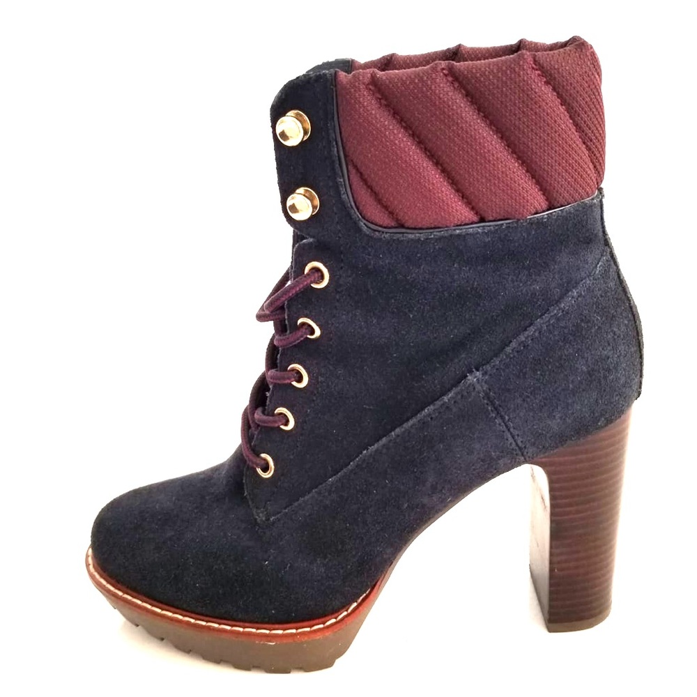 Stylish Tommy Hilfiger high heels boots